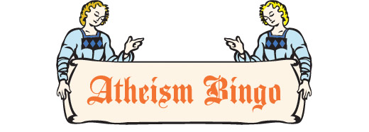 Atheism bingo