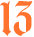 13